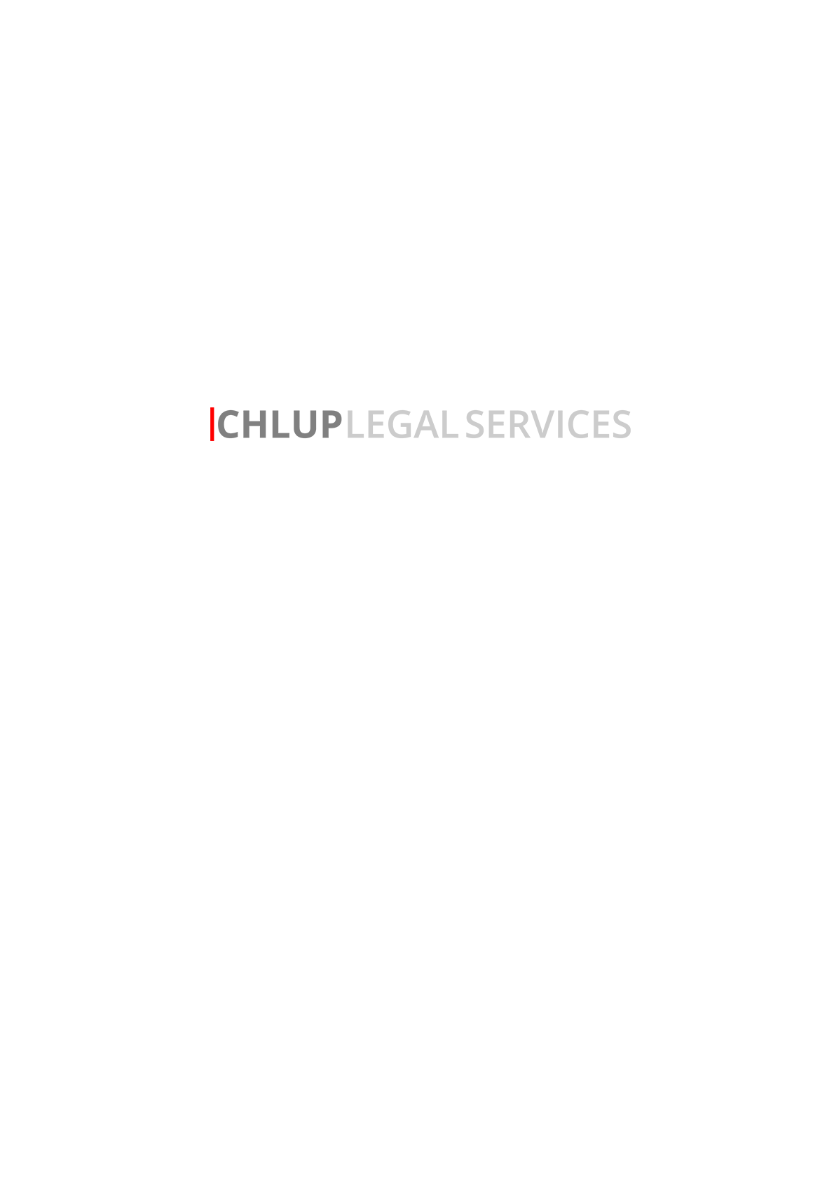 CHLUP LEGAL SERVICES